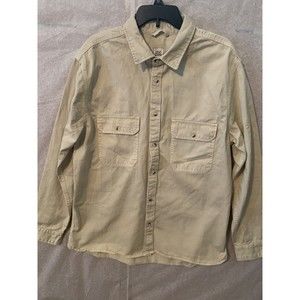 BDG Men's Beige Shirt Size L-G ( 1372)